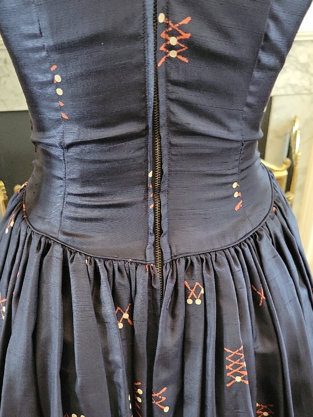 1950's Luncheon Dress - Picture 8 of 11